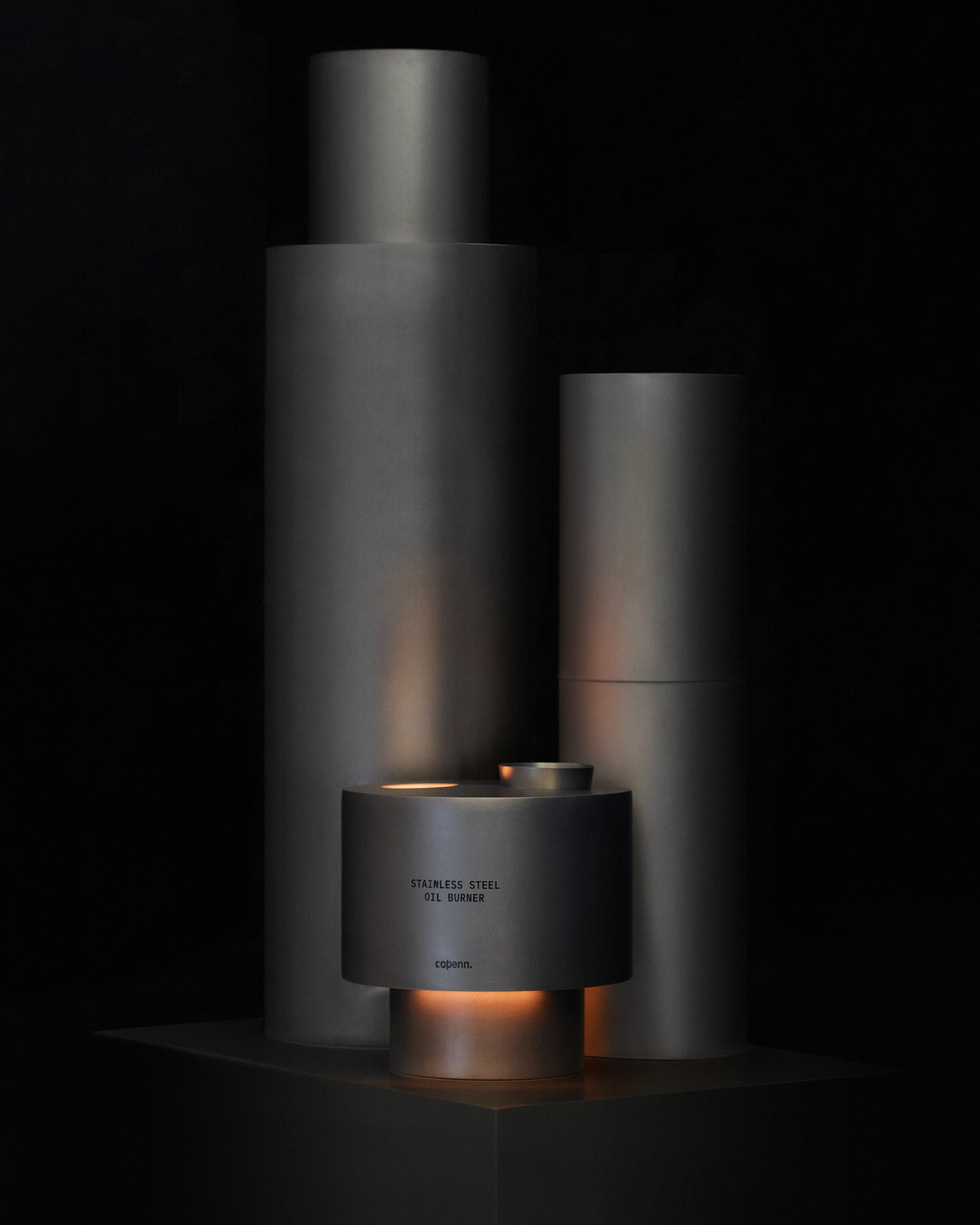 A PART OF MONOLITH - STAINLESS STEEL OIL BURNER