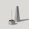 VERTICAL - STAINLESS STEEL INCENSE HOLDER