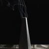 VERTICAL - STAINLESS STEEL INCENSE HOLDER